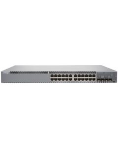 EX 3400 24-port 10/100/1000BaseT Ethernet Switch with 4 SFP+ and 2 QSFP+ uplink ports 