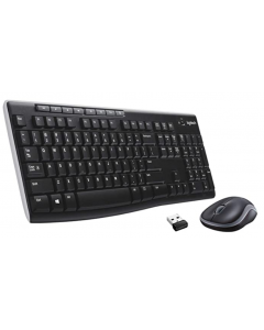 Logitech MK270 keyboard RF Wireless QWERTY UK English Black