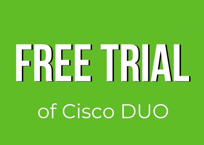 Cisco Duo Free Trial