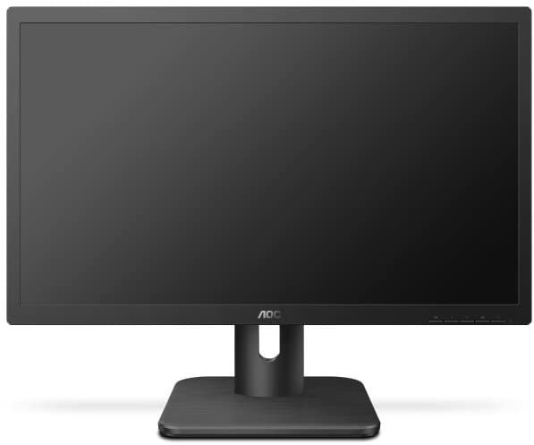 AOC 22E1D 21.5" LED Full HD (1920x1080) Monitor with Built In Speakers (VGA, DVI, HDMI) - Black