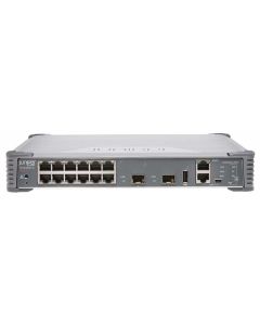 EX 2300-C Compact Fanless 12-port 10/100/1000BASE-T Ethernet Switch with 2 x 1/10GbE SFP/SFP+ uplink ports 
